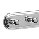 OSLO 4 Hook Panel - Chrome Bathroom Accessories Miller 