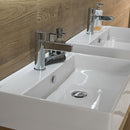 PURE LINE Square Wall Hung Basin 46cm Basins Noken by Porcelanosa 