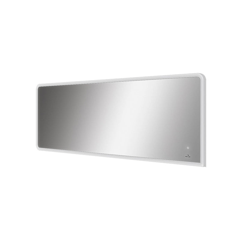 PURE LINE WOOD_Horizontal mirroir 140x50 cm, perimeter LED lighting.Â Includes defogger system. Integrated speakers to play music from Bluetooth devices. Class II, IP44, 90 W, 6000 K. Lateral sensor for LED and defogger.Â Â Â mirror Standard Noken 