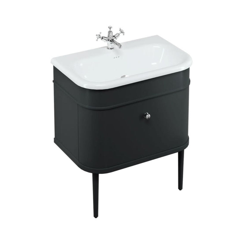 Roll Top Basin with Overflow 75cm Basins TileStyle 