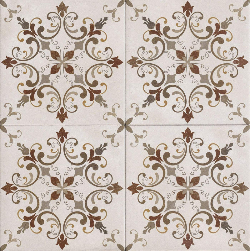 Victorian-pattern-style-tile-Romanza-Alice-Sartoria-Terratinta-red-brick