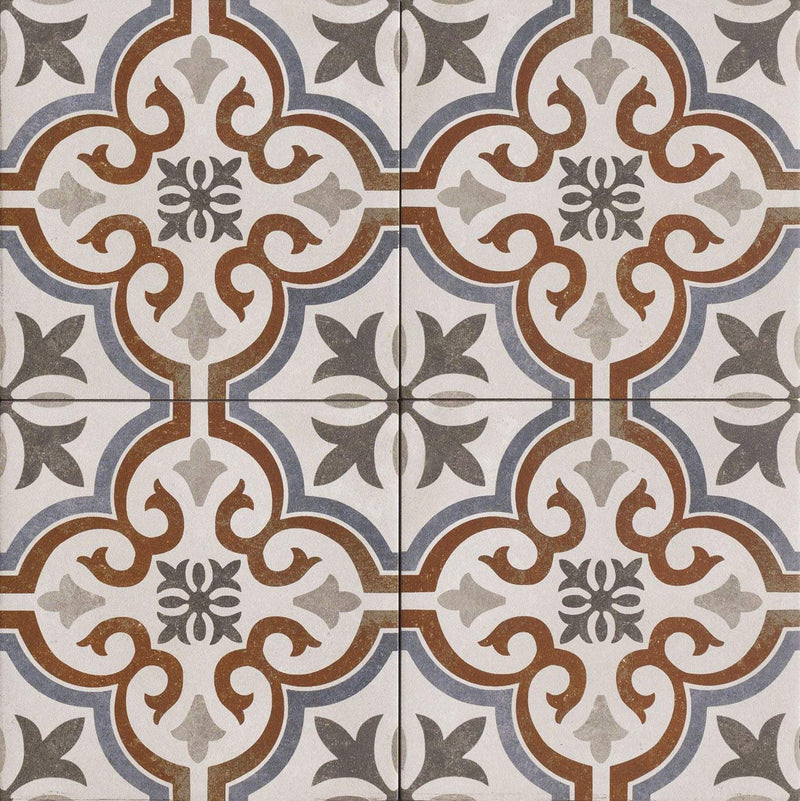Victorian-pattern-style-tile-Romanza-Dorothy-Sartoria-Terratinta-red-brick