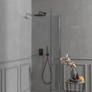 RONDO Shower Head Arm 40cm - Black Shower Parts Noken by Porcelanosa 