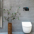 RONDO SMARTLINE Double Flush Plate - Chrome Plumbing Products Noken by Porcelanosa 