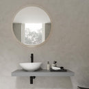 ROUND High Spout Single Lever Basin Mixer - Matt Black Taps Noken by Porcelanosa 