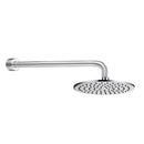ROUND Thermostat with Overhead Shower Kit - Chrome Showers JTP 