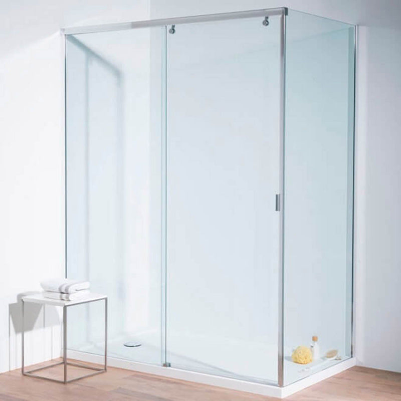 S+ Line Sliding Shower Door 1200mm Shower Doors & Screens System Pool Krion 