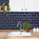 Shimmer Midnight Blue Tile Fabresa 