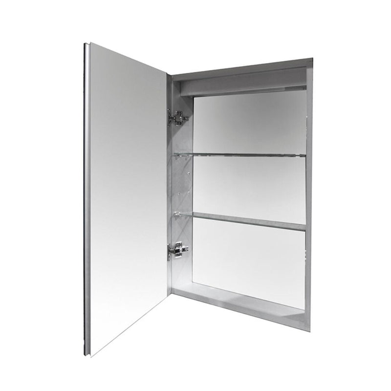 SMART Concealed Cabinet with Mirrored Door 49cm Mirrored Wall Cabinets Noken by Porcelanosa 