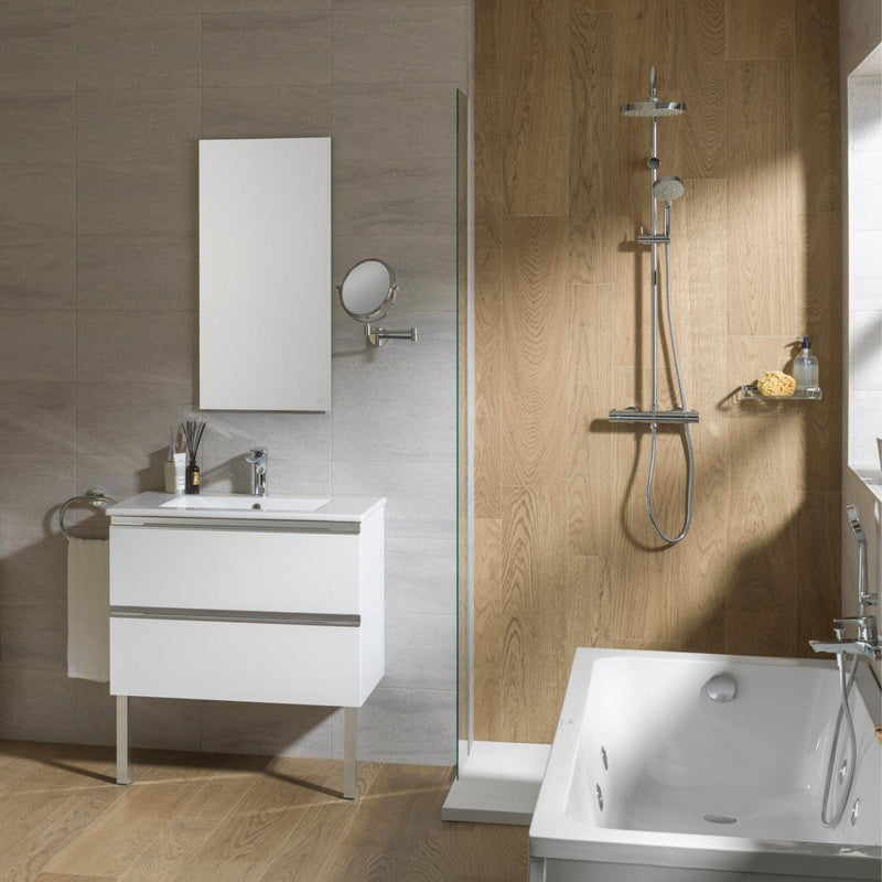 SMART Thermostatic Shower Column - Chrome Showers Noken by Porcelanosa 