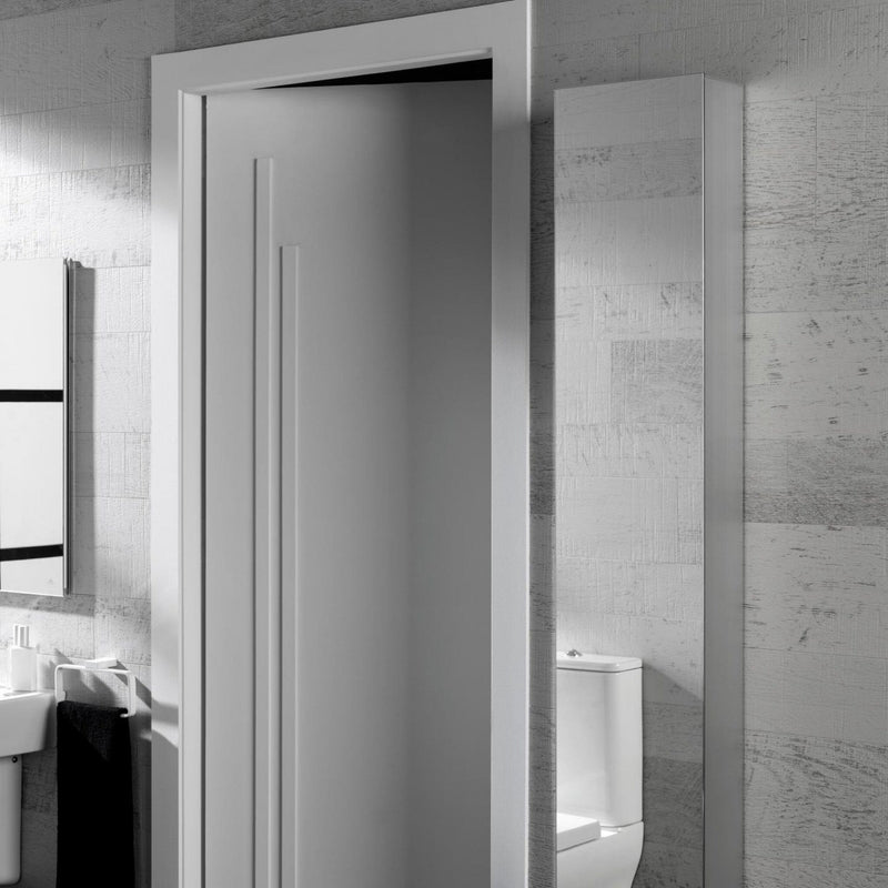 SMART Wall Mounted Cabinet with Mirrored Door 30cm Bathroom Furniture Noken by Porcelanosa 
