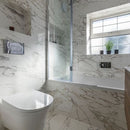 SMARTLINE Double Oval Flush Plate - Chrome Plumbing Products Noken by Porcelanosa 