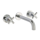 SOLEX Wall Mounted Basin Mixer 3 Hole - Chrome Taps JTP 