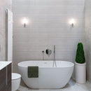 Spiga Noir Caliza 45x120 Box Porcelanosa 