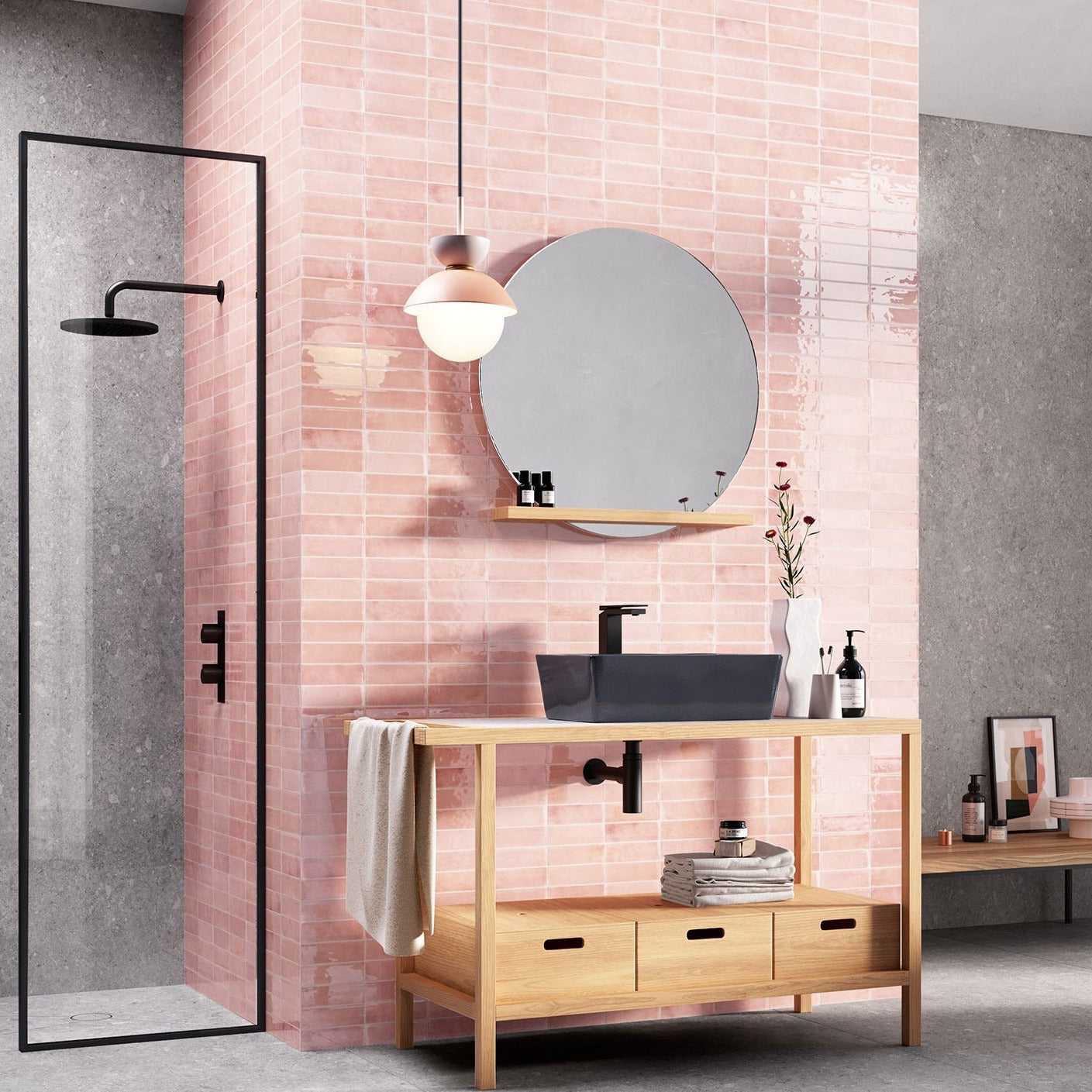 Pink Tile Box Shop our Pink Tiles Range Online Today | TileStyle