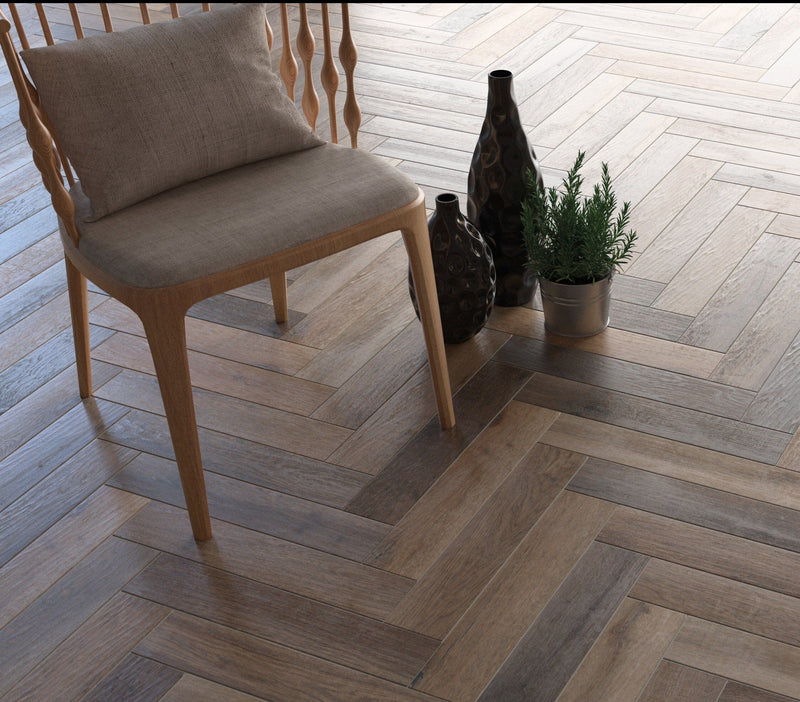 Timber Strip Brown Tile WOW Design 