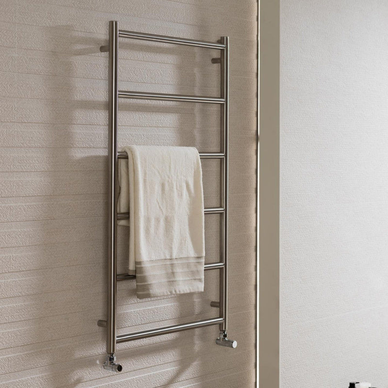 TONO Towel Warmer 600x1075mm - Brushed S/S Towel Warmers & Radiators Noken by Porcelanosa 