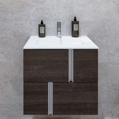 TRAVAT Vanity Unit 60cm - Fume Bathroom Furniture Gamadecor by Porcelanosa 