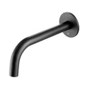 VOS Bath / Basin Spout 25cm - Matt Black Taps JTP 