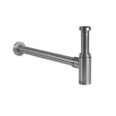 VOS Brushed Black Bottle Trap Plumbing Products JTP 