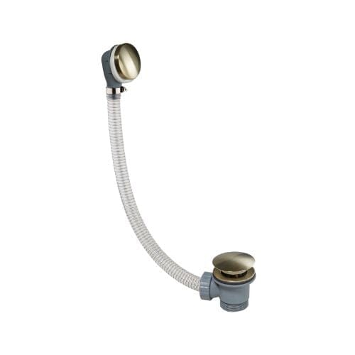 VOS Click Clack Bath Waste 125cm - Brushed Brass Plumbing Products JTP 