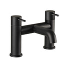 VOS Deck Mounted Bath Filler - Matt Black Taps JTP 