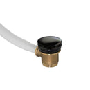 VOS Exofil Bath Waste - Matt Black Plumbing Products JTP 