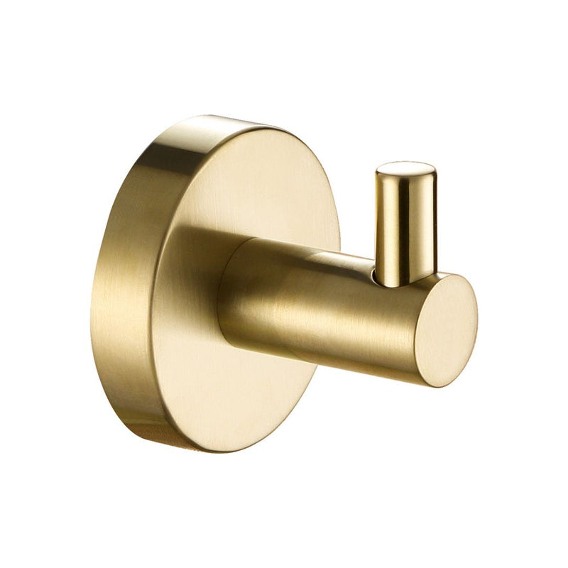 VOS Robe Hook - Brushed Brass Bathroom Accessories JTP 