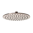 VOS Round Overhead Shower 250mm - Brushed Bronze Showers JTP 