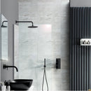 VOS Shower Head 250mm - Matt Black Showers JTP 