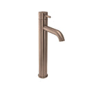 VOS Single Lever Tall Basin Mixer - Brushed Bronze Taps JTP 