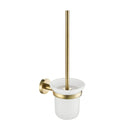 VOS Toilet Brush Holder - Brushed Brass Bathroom Accessories JTP 