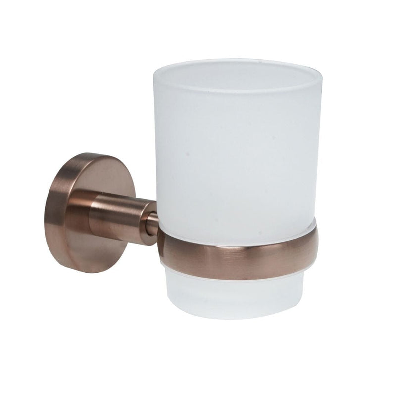 VOS Tumbler Holder - Brushed Bronze Bathroom Accessories JTP 