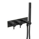 VOS Vertical Shower Valve & Handset - Matt Black Shower Valves JTP 