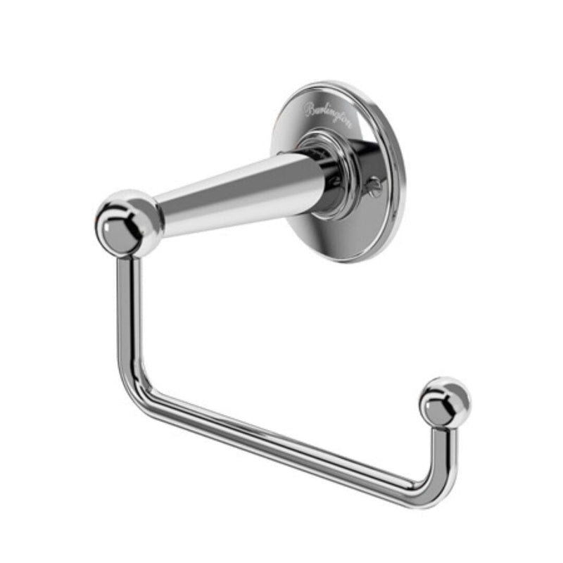Wall Mounted Toilet Roll Holder - Polished Chrome Bathroom Accessories TileStyle 