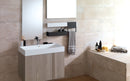 slim basin gamadecor by porcelanosa white