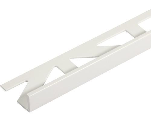 White PVC 10mm Sq Edge Trim Trims Dural EURO a/c 
