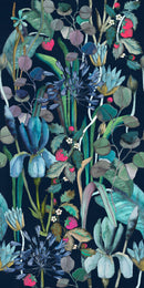 Scenari wonder place blue patterned tile sartoria by terratinta