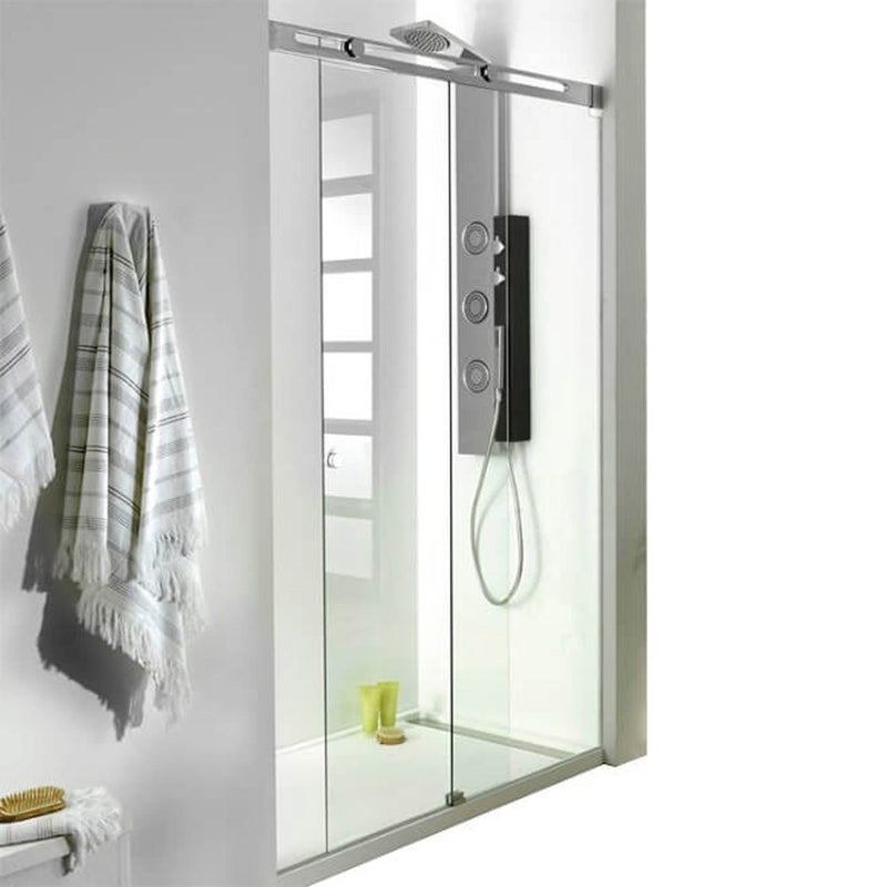 Yove 9 Sliding Shower Door 140cm Shower Doors & Screens System Pool Krion 